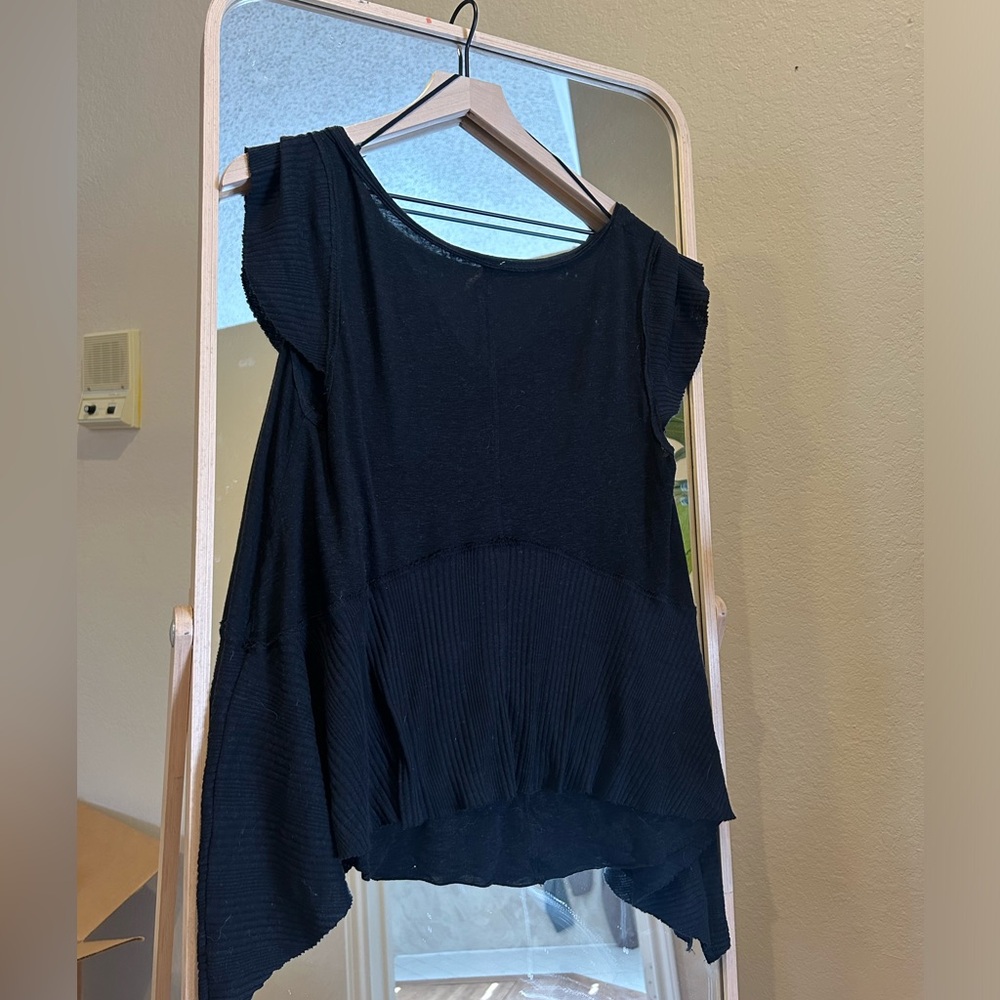 Free People black fairy shirt - Picture 3 of 3